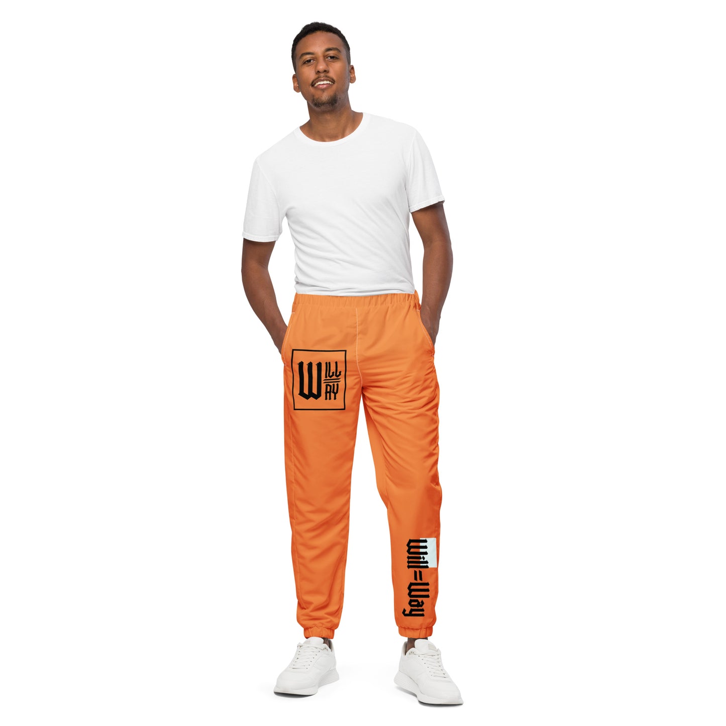 Will=Way Orange track pants