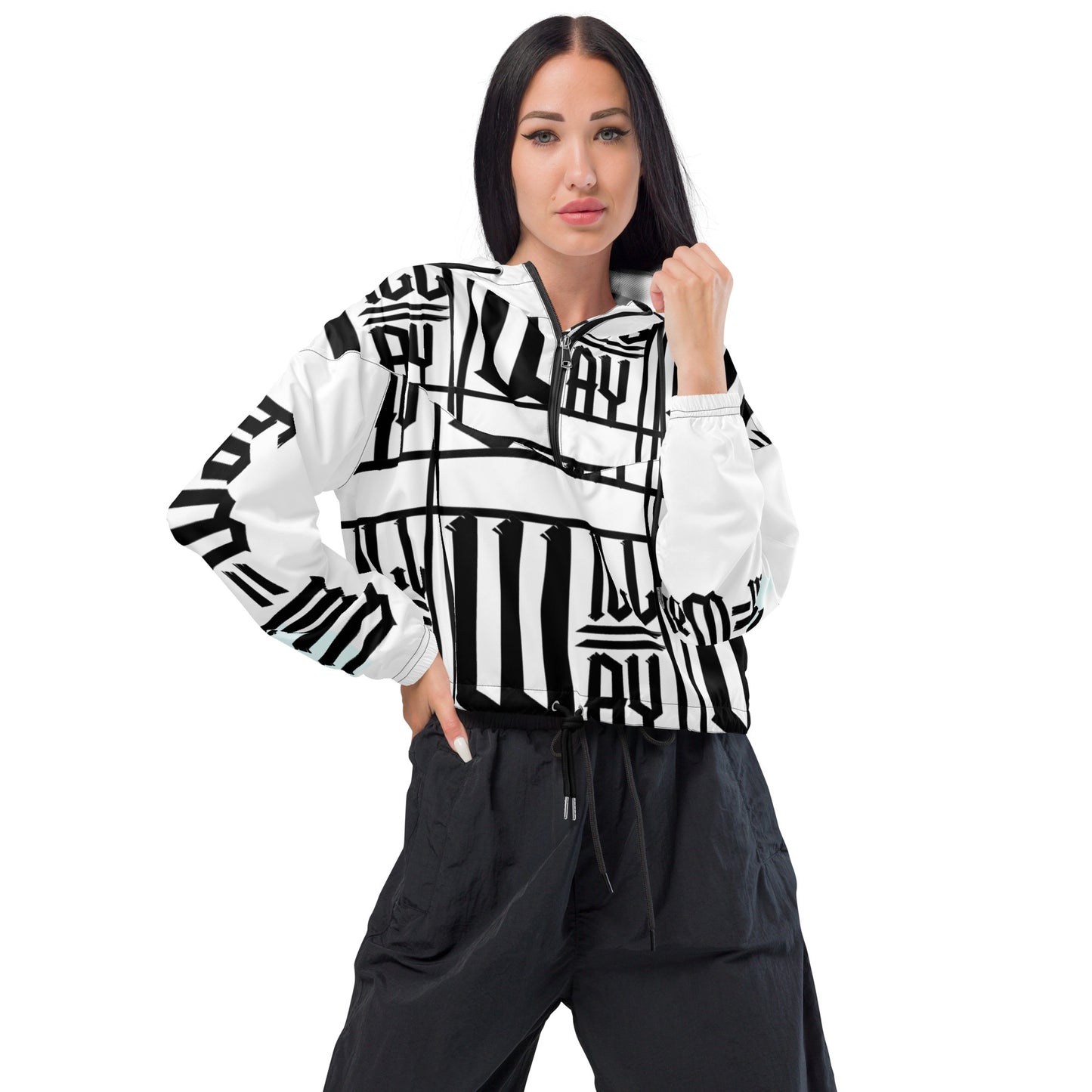 Will=Way "Righteous" Women’s cropped windbreaker