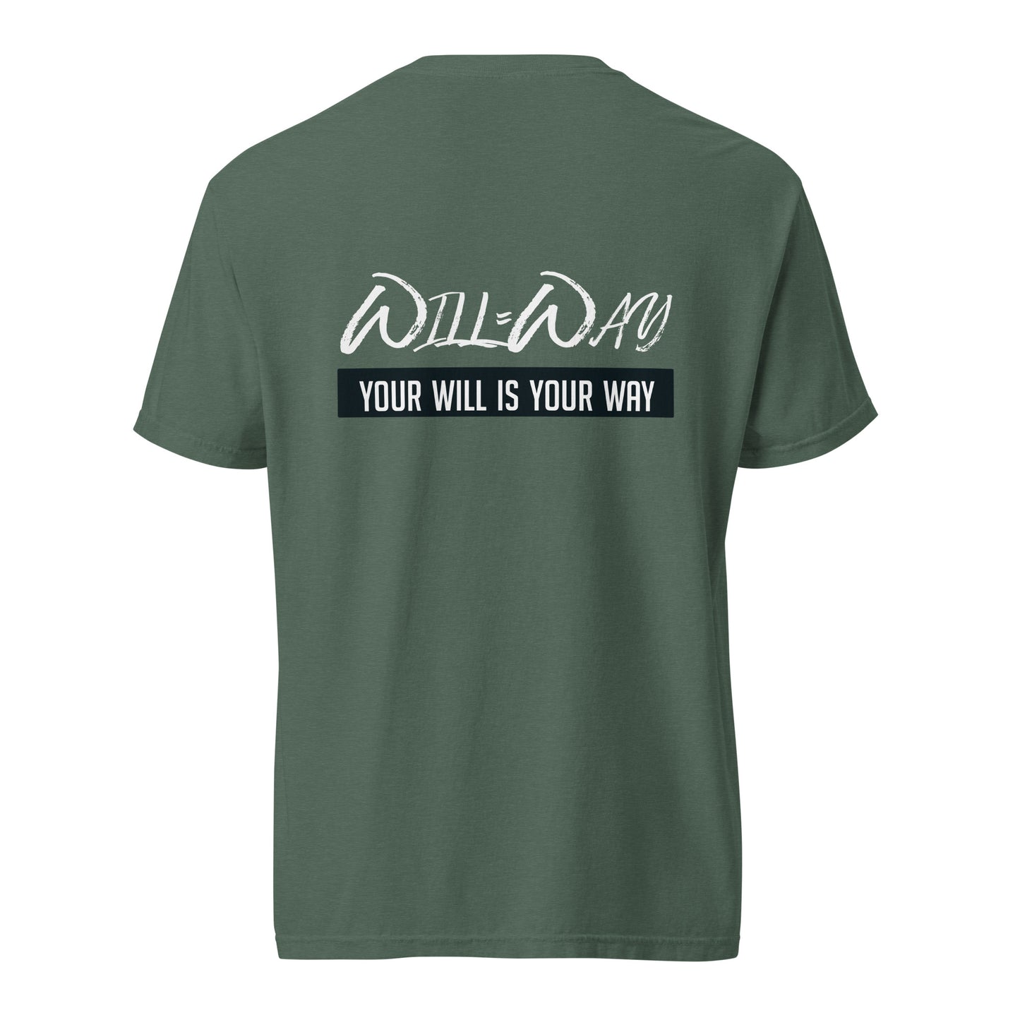 WILL=WAY Embroidered Luxury Tee