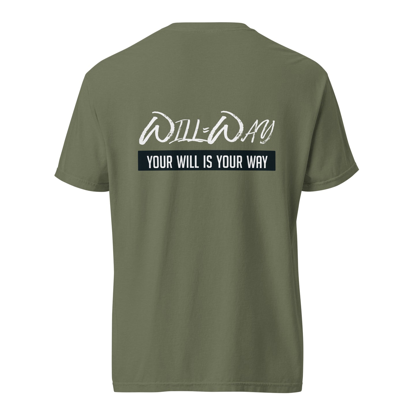 WILL=WAY Embroidered Luxury Tee