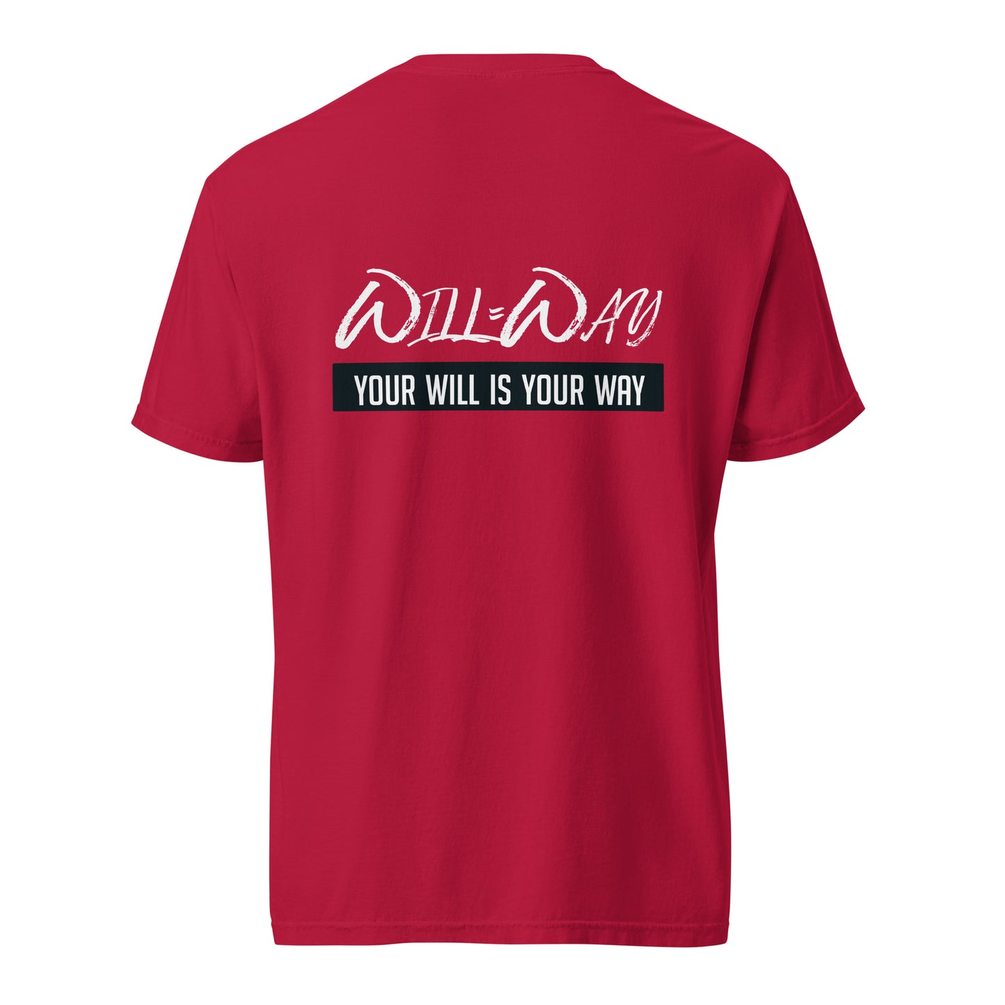 WILL=WAY Embroidered Luxury Tee
