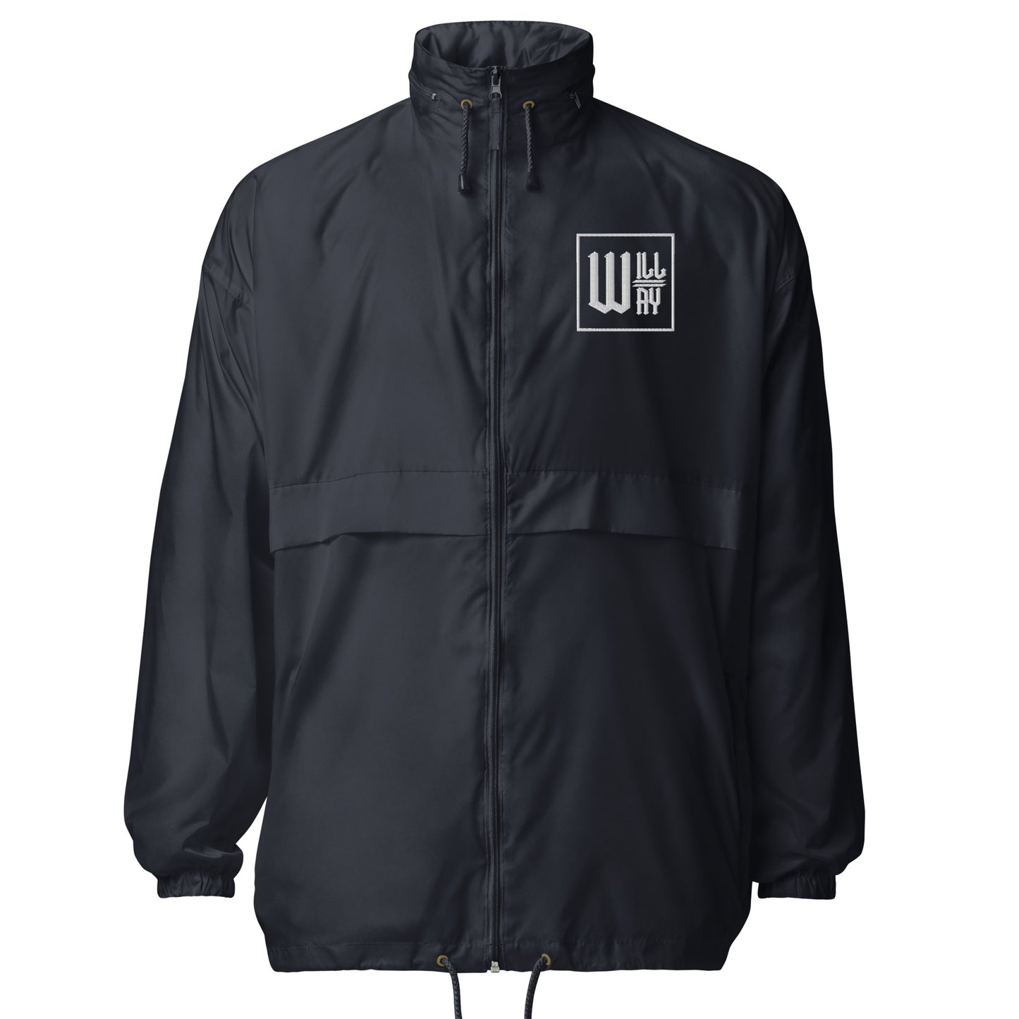 Will=Way Unisex "FULL ZIP" windbreaker