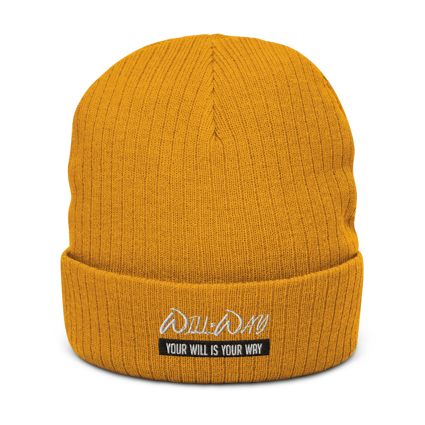 Will=Way Ribbed knit beanie